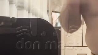 Russia Outraged by a home video of a traffic police inspector: a man sniffs white powder in a thong