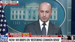 Stephen Miller snaps on the LEFT fake news media (enjoy the video edit)