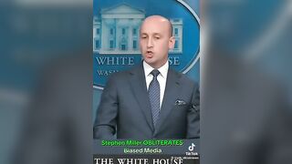 Stephen Miller OBLITERATES the Media!