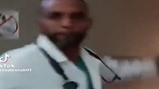 Black Doctor Punches White Karen in the Face.
