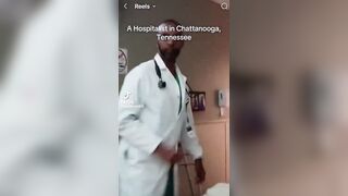 Black Doctor Punches White Karen in the Face.
