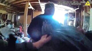 Chaos: Female Cop grabs Kid before Man has Mental Breakdown and is Put Down by Police.