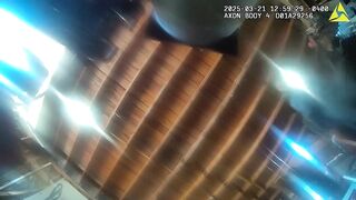 Chaos: Female Cop grabs Kid before Man has Mental Breakdown and is Put Down by Police.