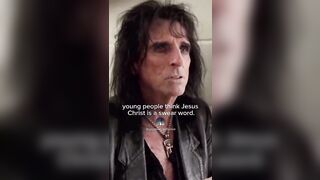Alice Cooper Shares his Faith in Jesus.