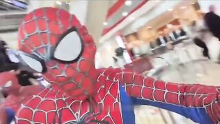 New Ridiculous Trend in Russia, Teenagers in Spiderman costumes