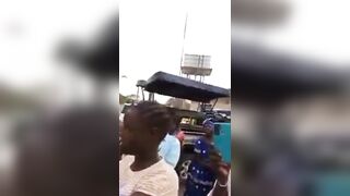 Creepy: "African witch" in Uganda arrested a motorcycle thief with Handcuffs of Bees