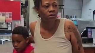 Another day Another ghetto blowout at Wendy’s