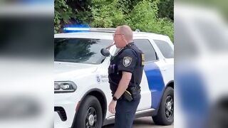Wokies are Demanding this DHS Officer be Fired for Smoking a Cigar after Arresting Migrants. Lol