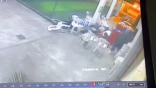 Super Efficient Hitmen Sneak up on Group with Back to Them and Murder 2