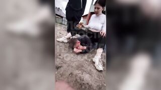Braless Wicked 19 Year old Girl beats a Man to Near Death to Start Her "Content" Career