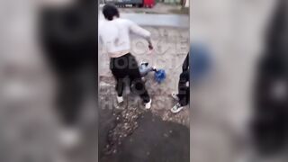 Braless Wicked 19 Year old Girl beats a Man to Near Death to Start Her "Content" Career