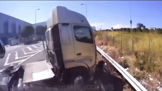 This one of those insane accidents