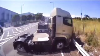 This one of those insane accidents