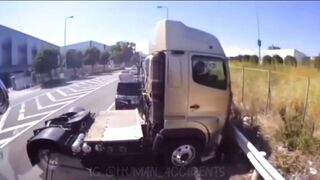 This one of those insane accidents