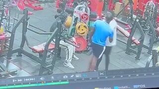 Just Because you Work Out doesn't Mean you won't Drop Dead. Chilling Moment Man Collapses, Dies in Gym