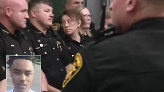 Father who Killed a Cop Days after Police shot his 18-year-old Son Walks Past 30 Officers in the Courtroom!!