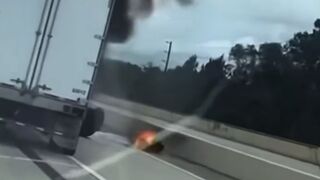 Highway Re-Opened after Terrible Crash involving Driver