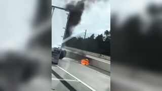 Highway Re-Opened after Terrible Crash involving Driver