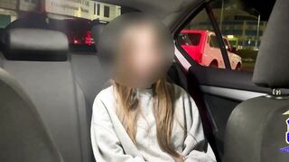 Whoops..11th Grader Female confuses the Pedals and Runs Over Innocent Lady