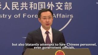 China says it will take "all measures necessary" to combat the United States CIA 'infiltration'