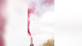 Female Pope: Feminists light pink smoke to demand a say in selecting the next Pope!