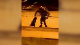 World's Most Evil Raccoon? Terrified Woman Screams in Horror (Volume Warning)