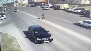 Surely No one would Hit a Street Cleaner?