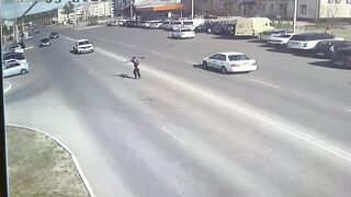 Surely No one would Hit a Street Cleaner?