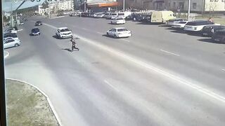 Surely No one would Hit a Street Cleaner?