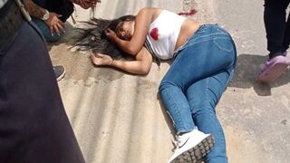 Woman Popped in the Head by Hitmen on Motorcycles
