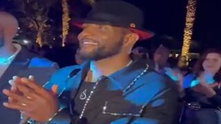 NFL legend Ray Lewis worships Jesus at his Massive Birthday Party Last Night.