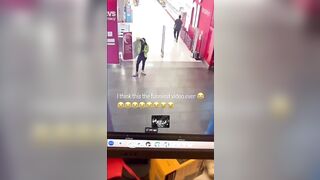 This Security Guard Might Be the Worst Ever... Lol