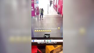 This Security Guard Might Be the Worst Ever... Lol