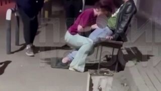 It only took One Drink and then this...Girl lets Guy Humiliate her while giving BJ
