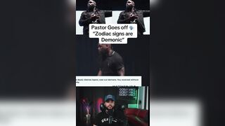 "Demonic" Pastor Goes off about Zodiac signs, Crystals, and Sage. “It’s all Demonic”