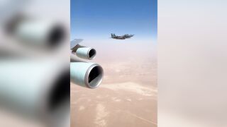 JUST IN — "Good morning from Air Force One, Saudi Arabia! Thank you for the escort, and having President Trump’s back—We all appreciate it. See you on the ground shortly, THANK YOU!!