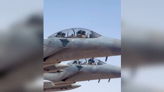 JUST IN — "Good morning from Air Force One, Saudi Arabia! Thank you for the escort, and having President Trump’s back—We all appreciate it. See you on the ground shortly, THANK YOU!!
