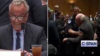 Whacky Left Wing Ben & Jerry's Founder has a Meltdown During RFK Hearing.
