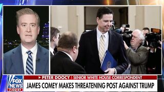 Ex-FBI COMEY makes threatening post against Trump, includes OLD&NEW vid