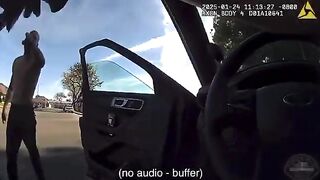 Thug just Wrestles Gun Away from Female Cop with Ease as She Struggles and Cries (Women Shouldn't Be Cops!!!)