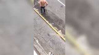 One ends up Dead 2 badly Injured after this Drunken Bloody Street Brawl in Chile