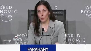 Demonic WEF Woman says Brain Sensors embedded in Headphones and other devices will Soon be Monitoring your Brain Activity.