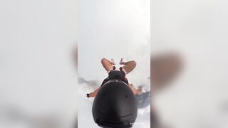 Skydivers POV of Falling through the Clouds is Awesome