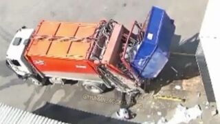 Injury by garbage truck