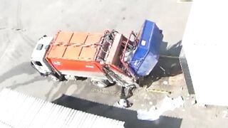Injury by garbage truck