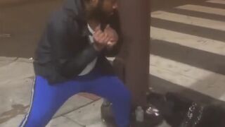 That dog doesn't like worthless street trash either [wait for it]