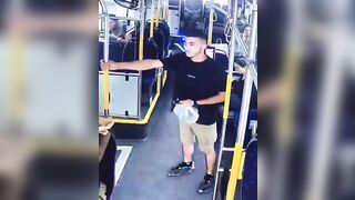 Israeli Female Lt. Colonel Spat on by Young Man