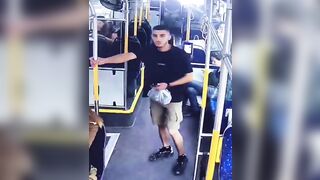 Israeli Female Lt. Colonel Spat on by Young Man