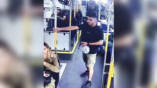 Israeli Female Lt. Colonel Spat on by Young Man