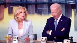 ELDER ABUSE: Jill Biden Dragged on Joe The View. It was Joe’s worst TV interview EVER. Halting, Gasping, Foggy.